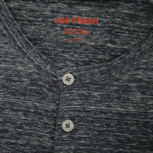 Men’s Joe Fresh Henley Tee - Picture 3 of 4